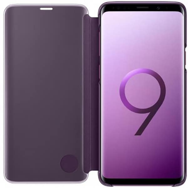 Husa Clear View Standing pentru SAMSUNG Galaxy S9 Plus, EF-ZG965CVEGWW, Purple