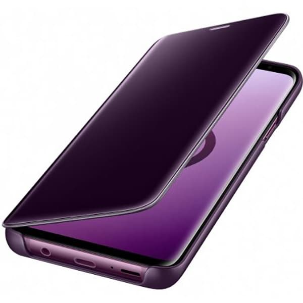 Husa Clear View Standing pentru SAMSUNG Galaxy S9 Plus, EF-ZG965CVEGWW, Purple