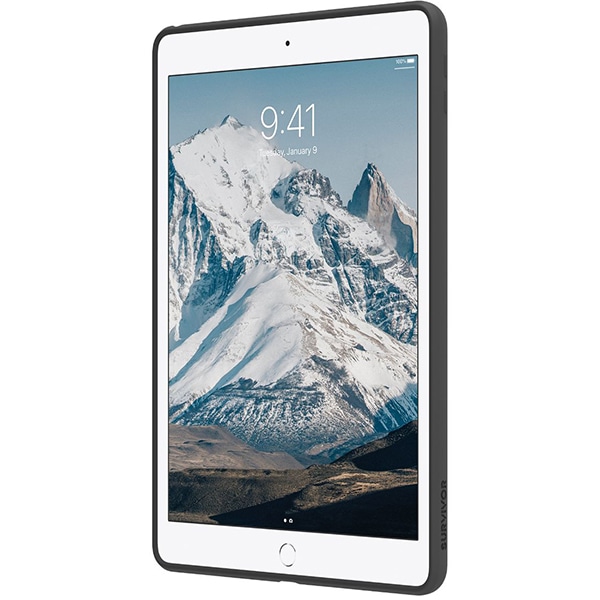 Husa GRIFFIN Survivor AirStrap 360 pentru iPad 10.2", GIPD-017-BLK, Black