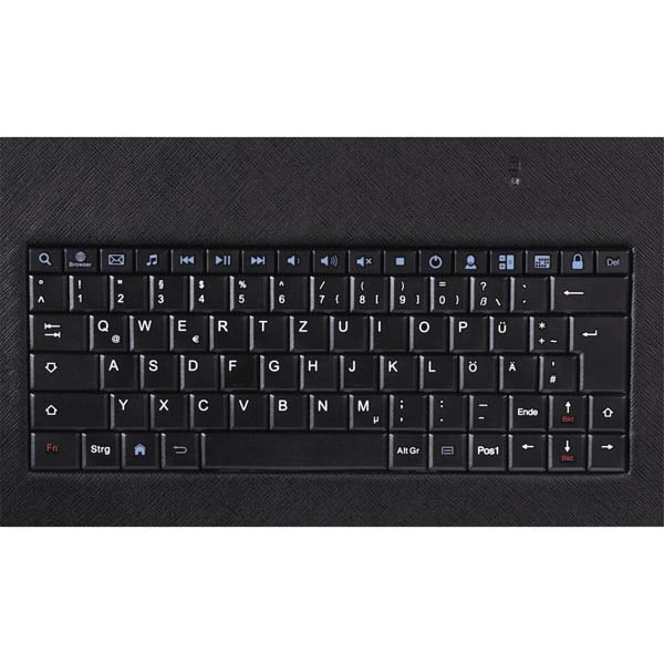 Husa Flip Cover cu tastatura pentru tableta 7", HAMA U8182500, Negru