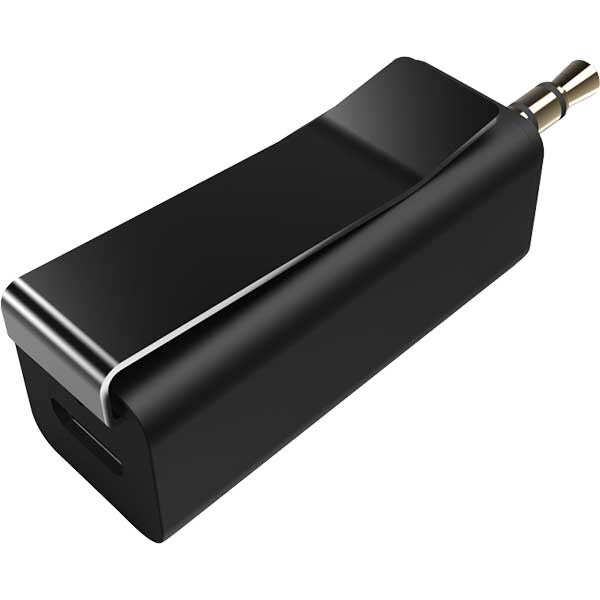 Mini receptor Bluetooth MicroUSB-Jack 3.5mm, HAMA 136691, negru