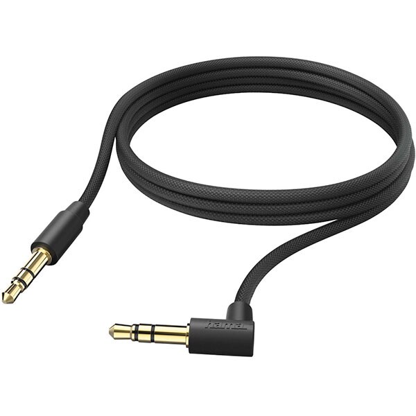 Cablu audio HAMA 173873, jack 3.5 mm, 2m, Negru