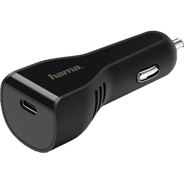 Incarcator auto HAMA 178313, USB-C, Power Delivery (PD), negru