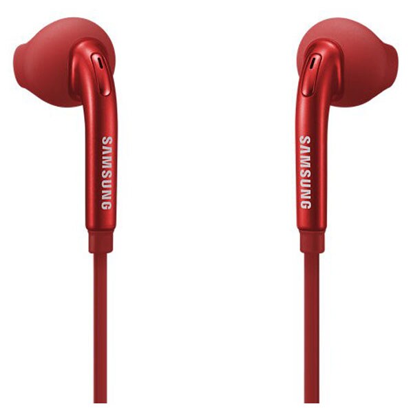 Casti SAMSUNG EO-EG920BREGWW, Cu Fir, In-ear, Microfon, rosu