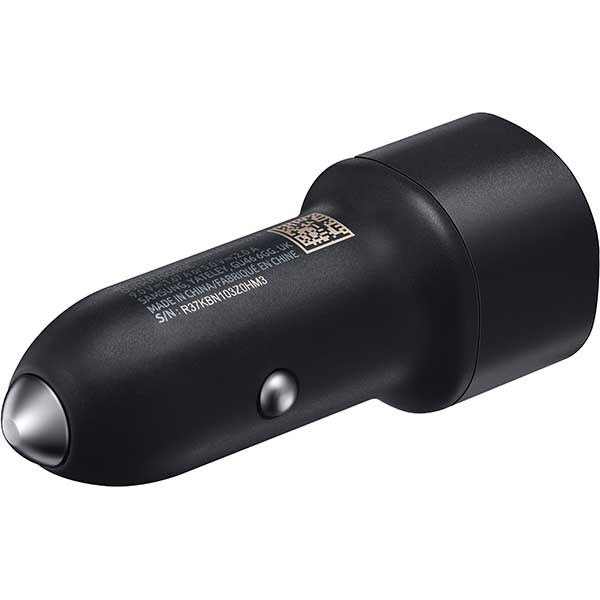 Incarcator auto SAMSUNG Car Charger Duo EP-L1100WBEGEU, MicroUSB, USB-C, 2xUSB, negru