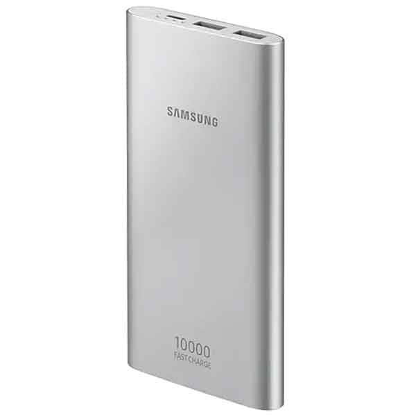 Baterie externa SAMSUNG EB-P1100CSEGWW, 10000 mAh, 2xUSB/Type C, argintiu