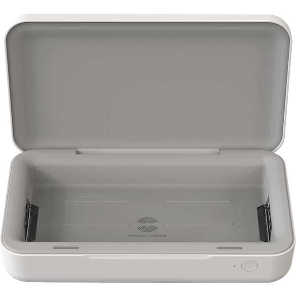 Sterilizator UV SAMSUNG GP-TOU020SABWQ, cu incarcare wireless, alb
