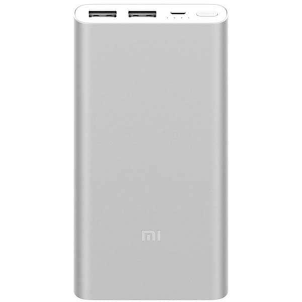 Baterie externa XIAOMI 2S VXN4231GL 10000mAh, 2xUSB, aluminiu, argintiu