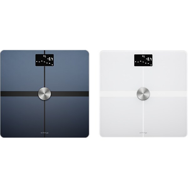 Cantar inteligent NOKIA Body+, Wi-Fi, 8 memorii, alb