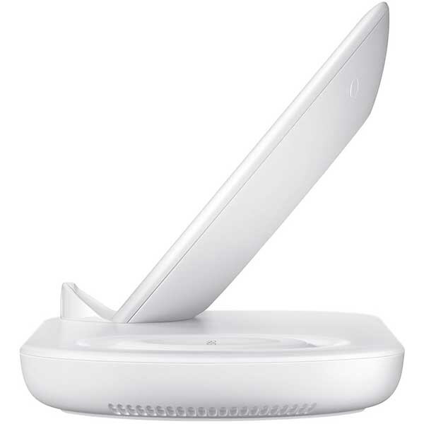 Incarcator wireless SAMSUNG Wireless Charger Duo EP-N6100TWEGWW, universal, QI, USB-C, alb