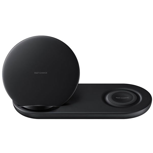 Incarcator wireless SAMSUNG Duo EP-N6100TBEGWW, universal, QI, USB-C, negru