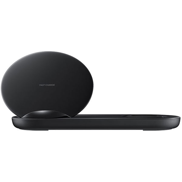 Incarcator wireless SAMSUNG Duo EP-N6100TBEGWW, universal, QI, USB-C, negru