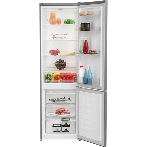 Combina frigorifica ARCTIC AK54305M30MT, 291 l, H 181.3 cm, Clasa F, argintiu