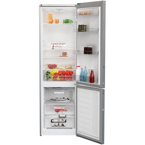Combina frigorifica ARCTIC AK60360M30MT, 334 l, H 200.9 cm, Clasa F, inox