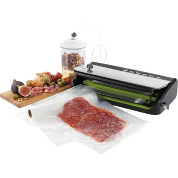 Aparat de vidat FOODSAVER FFS005X-01, 140W, argintiu-negru