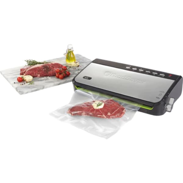Aparat de vidat FOODSAVER FFS005X-01, 140W, argintiu-negru