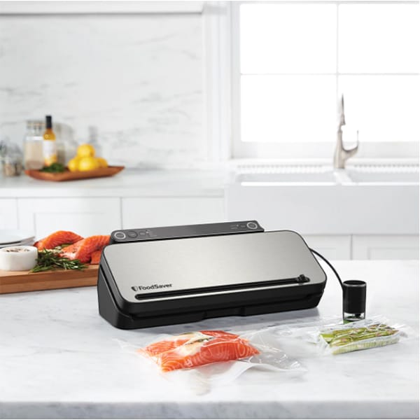 Aparat de vidat FOODSAVER VS3190X-01, 100W, argintiu-negru