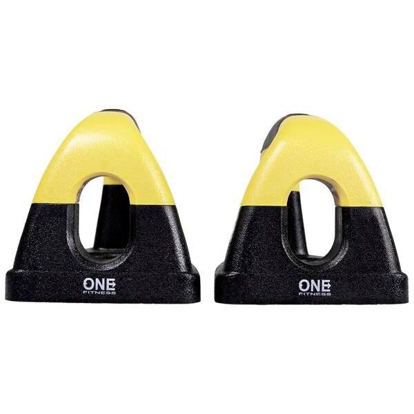 Manere flotari ONE FITNESS PUB10 , negru-galben