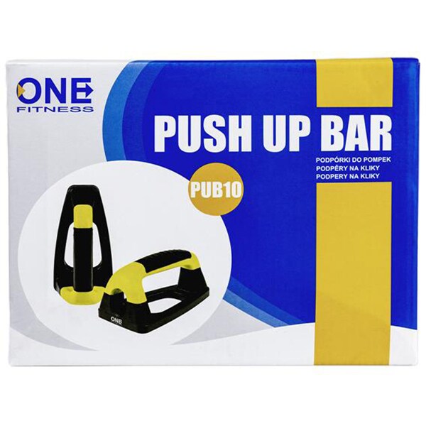 Manere flotari ONE FITNESS PUB10 , negru-galben