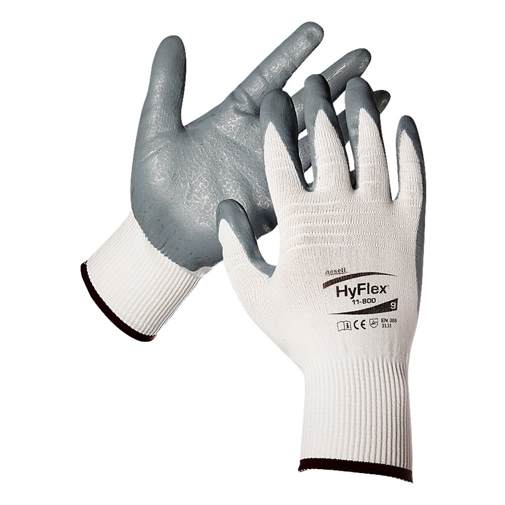Manusi de protectie ANSELL HyFlex 11-800, nitril, marimea 9