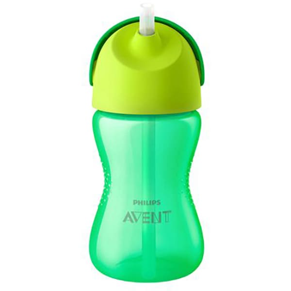 Cana cu pai PHILIPS AVENT SCF798/01, 12 luni +, 300 ml, verde