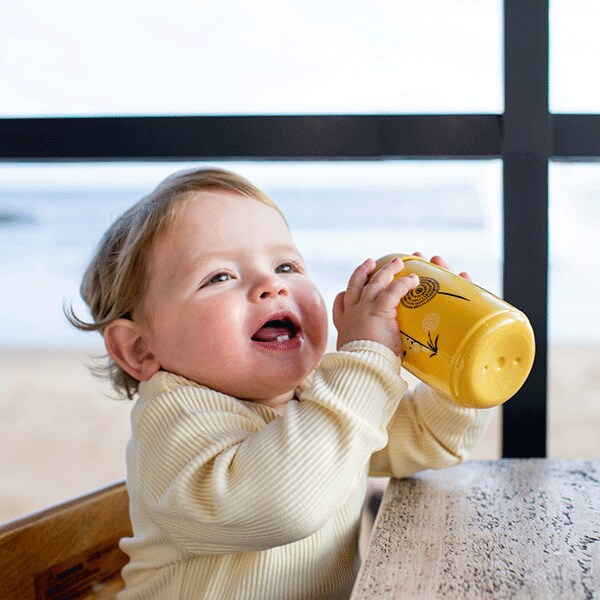 Cana TOMMEE TIPPEE Sippee TT0374, 12 luni+, 390 ml, galben