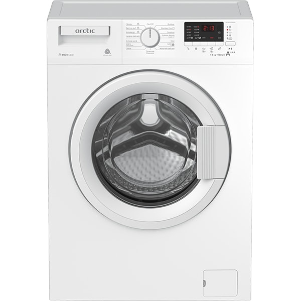 Masina de spalat rufe frontala ARCTIC APL61022BDW0, 6kg, 1000rpm, Clasa A+++, alb