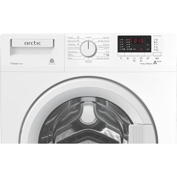 Masina de spalat rufe frontala ARCTIC APL61022BDW0, 6kg, 1000rpm, Clasa A+++, alb