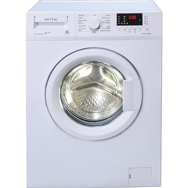 Masina de spalat rufe frontala ARCTIC APL81022BDW0, 8kg, 1000rpm, Clasa A+++, alb