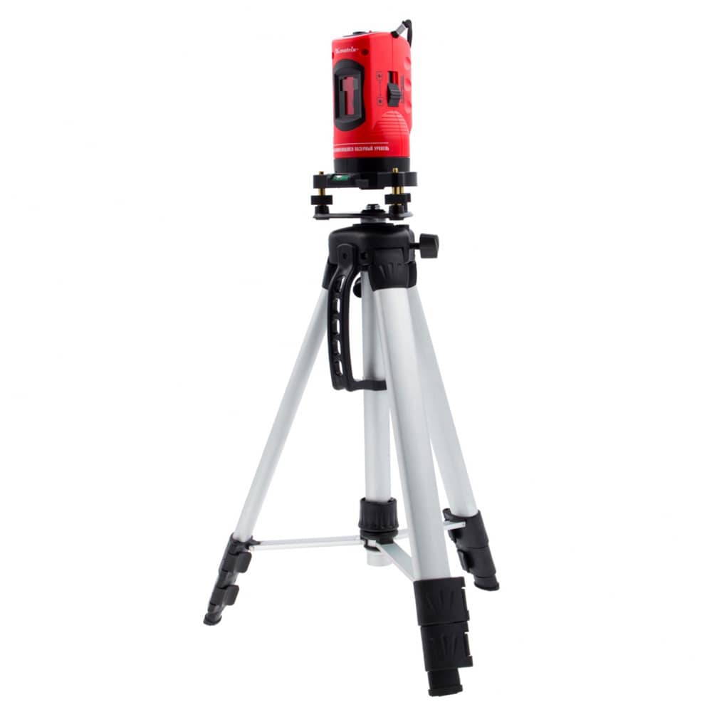 Nivela cu laser MTX 350339, raza 10 m, negru-rosu