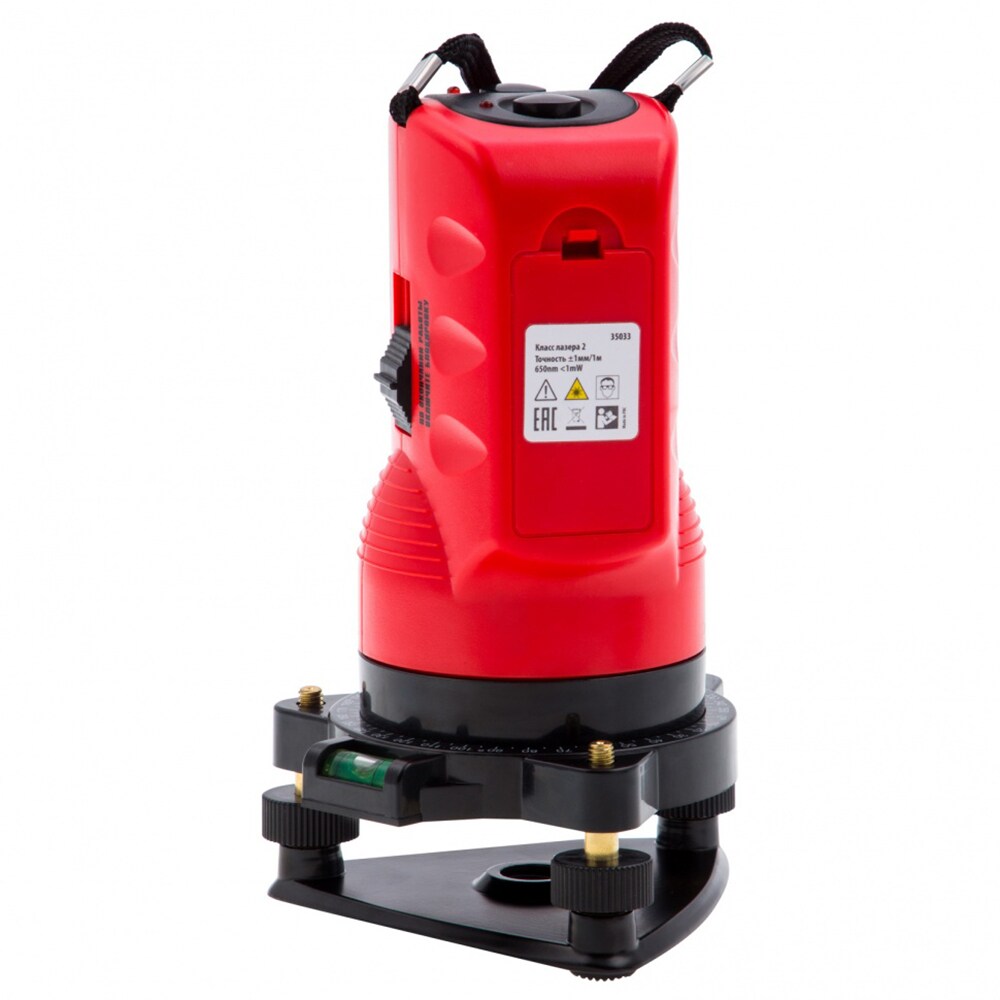 Nivela cu laser MTX 350339, raza 10 m, negru-rosu