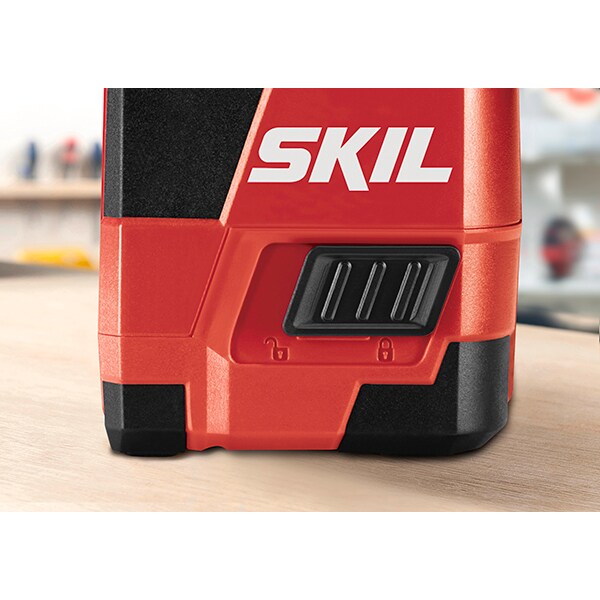 Nivela cu laser in cruce SKIL 1910, raza 15m