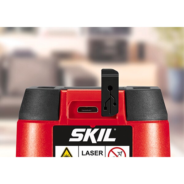 Nivela cu laser in cruce SKIL 1910, raza 15m