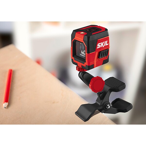 Nivela cu laser in cruce SKIL 1910, raza 15m