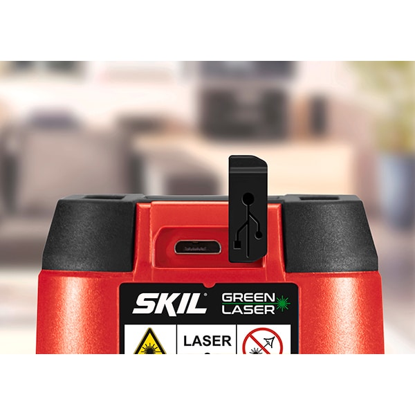 Nivela cu laser in cruce SKIL 1911, raza 20m