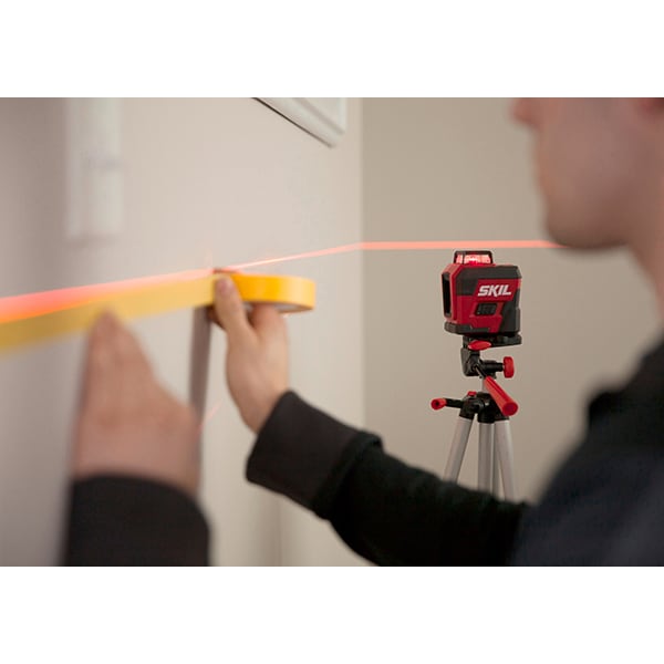 Nivela cu laser in cruce 360 SKIL 1960, raza 20m