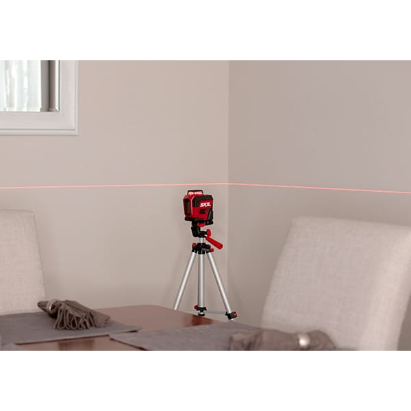 Nivela cu laser in cruce 360 SKIL 1960, raza 20m