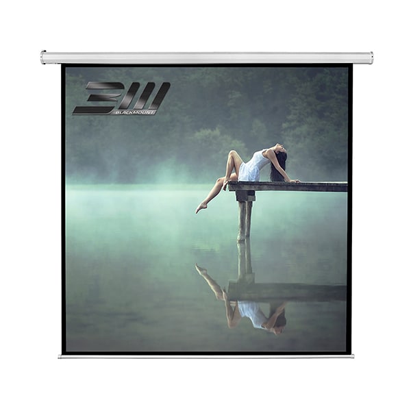 Ecran de proiectie electric BLACKMOUNT 1/1EL200RC-BM-ECRPER, 200 x 200 cm