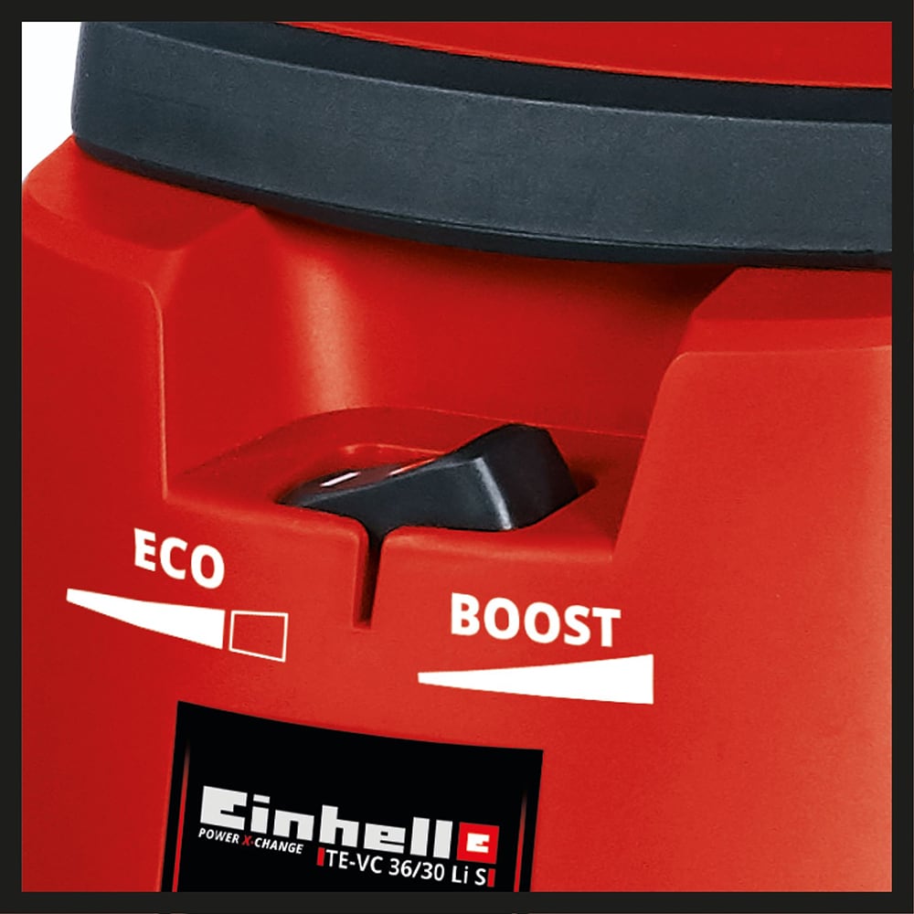 Aspirator umed/uscat EINHELL TE-VC 36/30 Li S-Solo, 30l, 76dB, 18V, fara acumulator