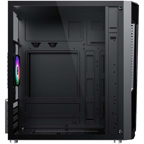 Carcasa PC AQIRYS Bellatrix, USB 3.0, fara sursa, negru