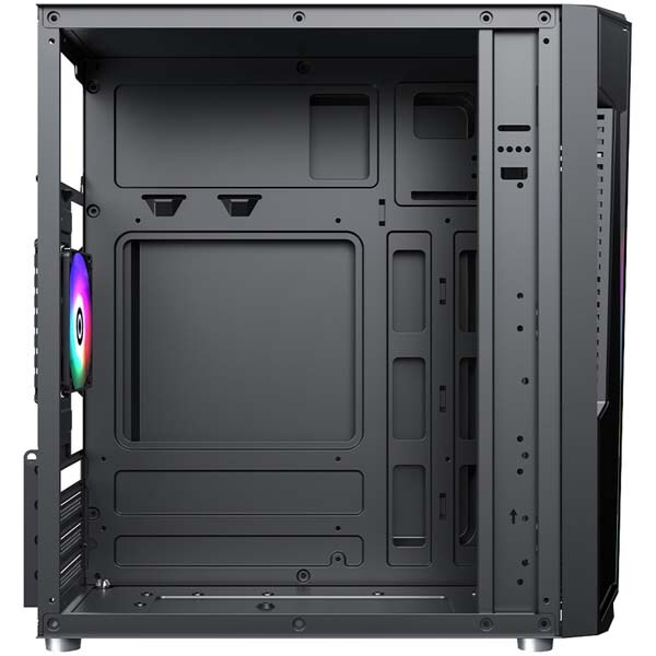 Carcasa PC AQIRYS Bellatrix, USB 3.0, fara sursa, negru