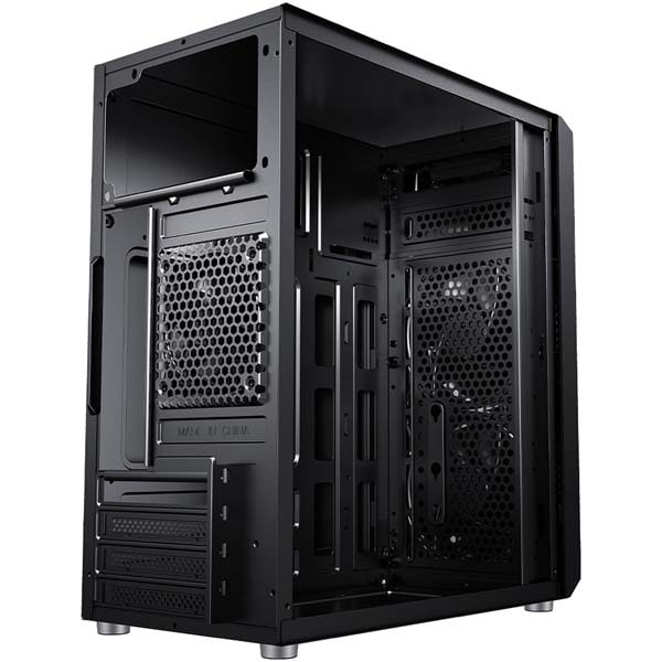 Carcasa PC AQIRYS Bellatrix, USB 3.0, fara sursa, negru