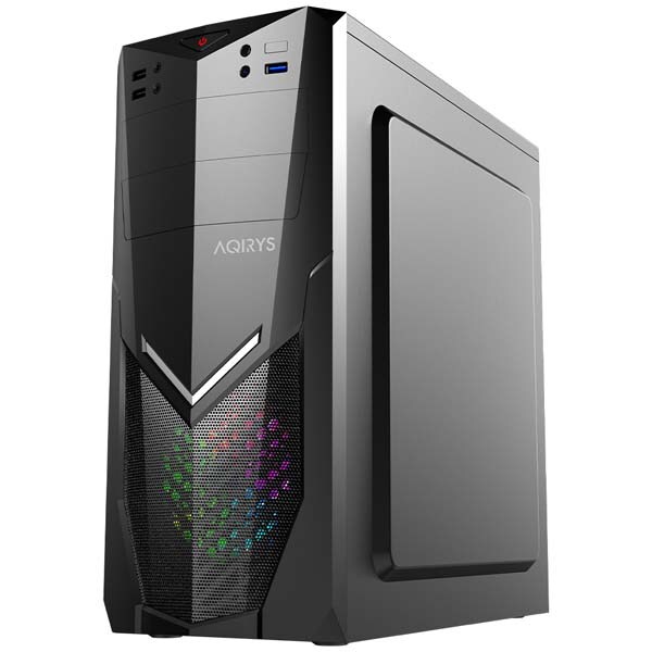 Carcasa PC AQIRYS Thuban, USB 3.0, fara sursa, negru