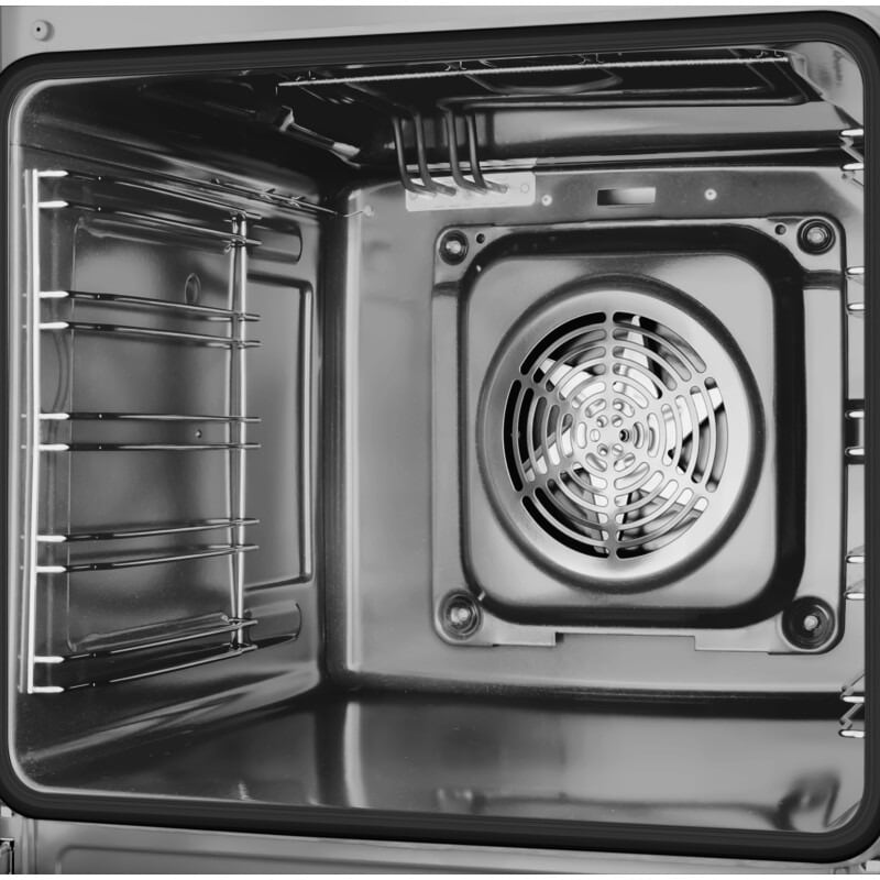 Aragaz HANSA FCCM58088, 4 arzatoare, Electric, L 50 cm, Grill, negru