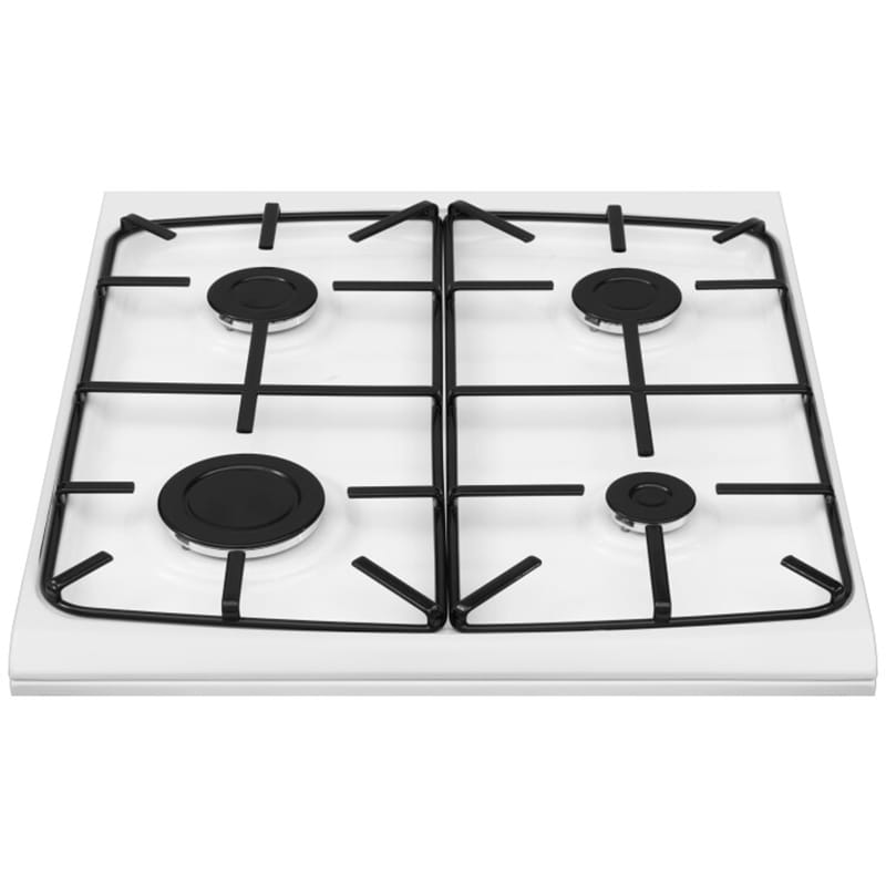 Aragaz HANSA FCGW61009, 4 arzatoare, Gaz, L 60 cm, alb