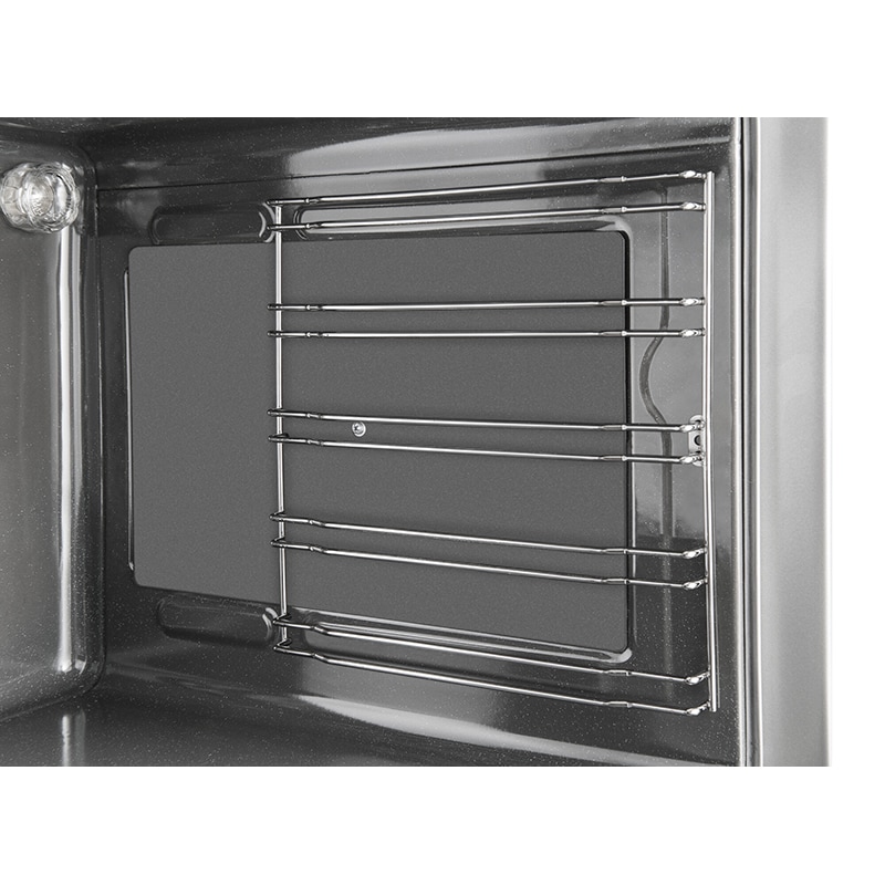 Aragaz HANSA FCMI69229, 4 arzatoare, Gaz + Electric, L 60 cm, inox