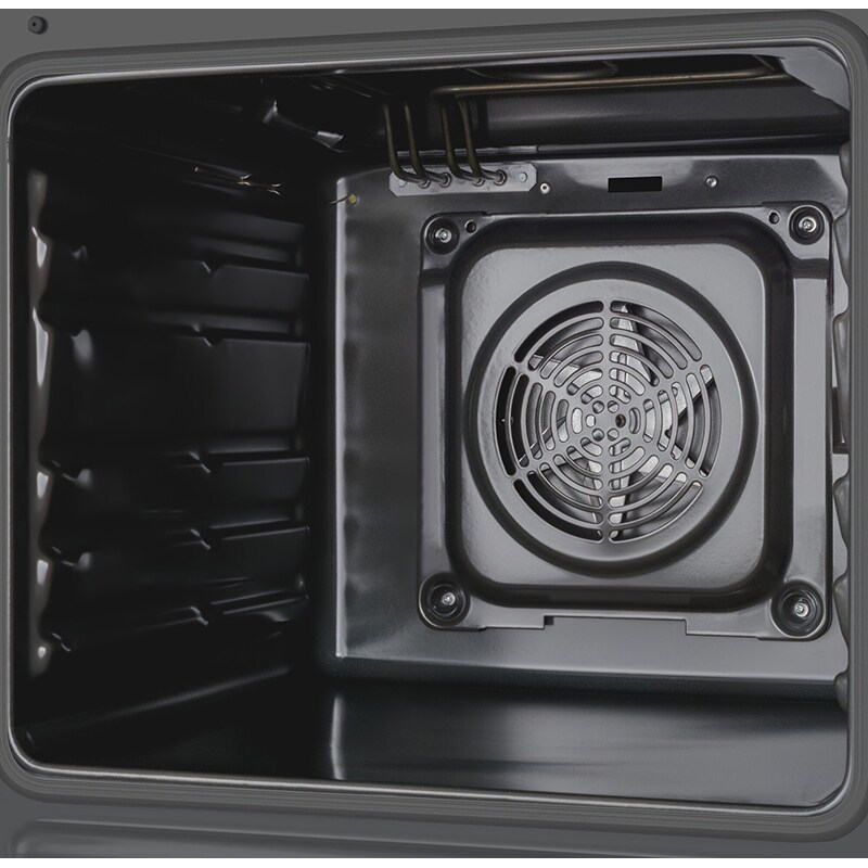 Aragaz HANSA FCMS56069, 4 arzatoare, Gaz + Electric, L 50 cm, gri