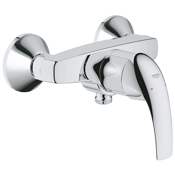 Set baterii GROHE Start Curve 126747, 1 functie, metal, argintiu