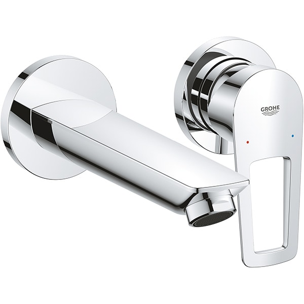 Baterie lavoar GROHE Bauloop 20289001, alama, argintiu