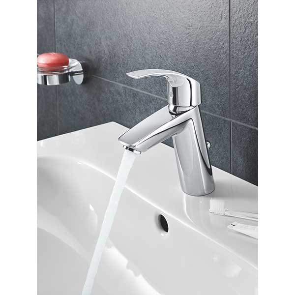 Baterie lavoar GROHE EuroSmart 23322001, marimea M, metal, crom
